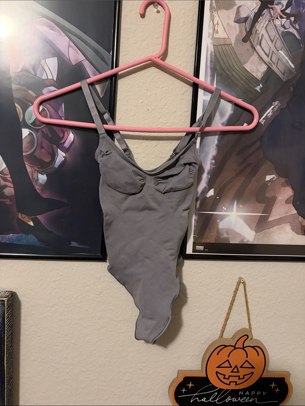 SKIMS Womens Gray Sculpting Bodysuit